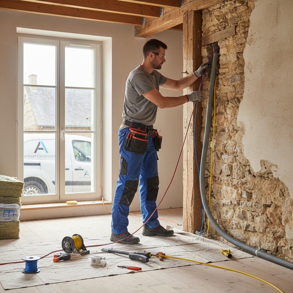 Projet de Électricien - Photo 2
